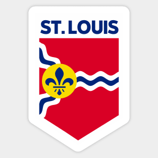 St. Louis City Flag Emblem Sticker